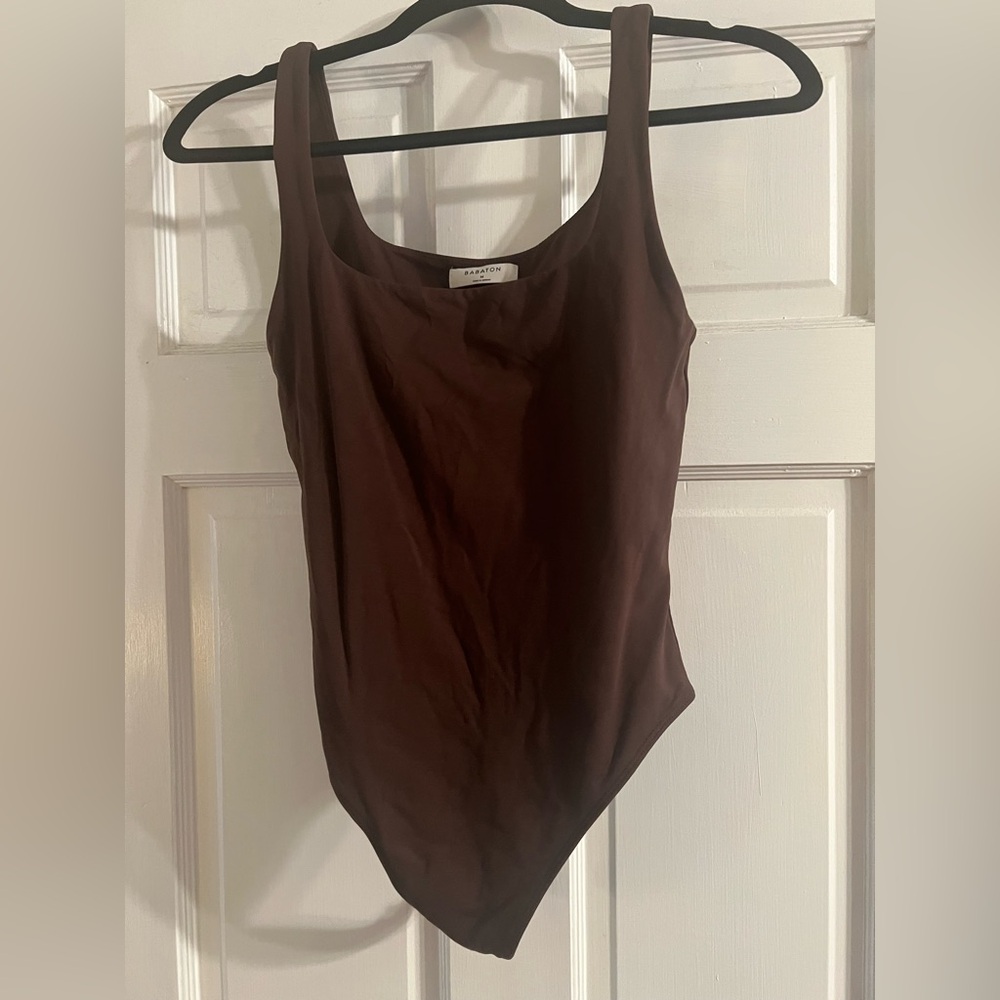 Babaton Chocolate Bodysuit